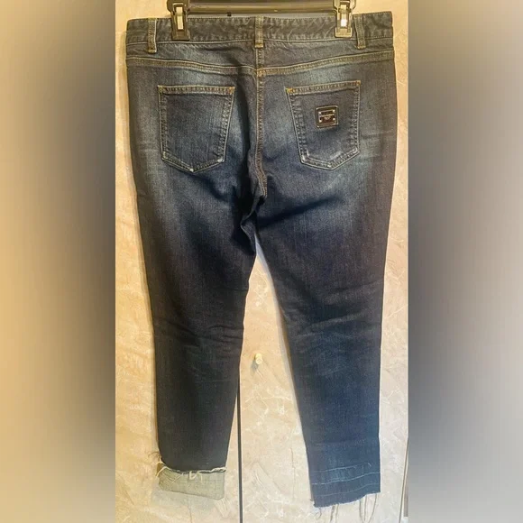 Dolce & Gabbana Dark Blue Women's Jeans - Picture 3 of 11